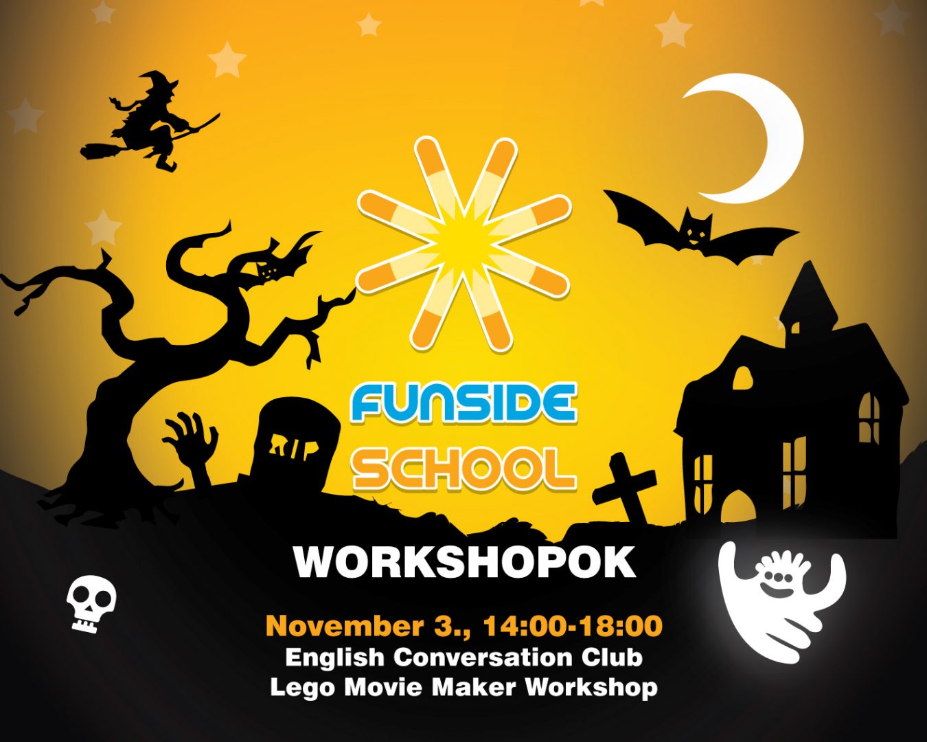 November 3-án jönnek a Halloween workshopok!