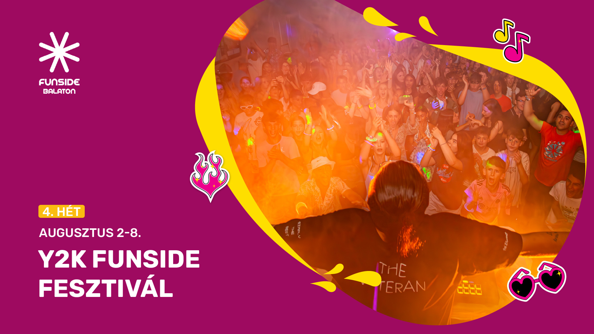 A 4. hét témája: Y2K Funside Fesztivál